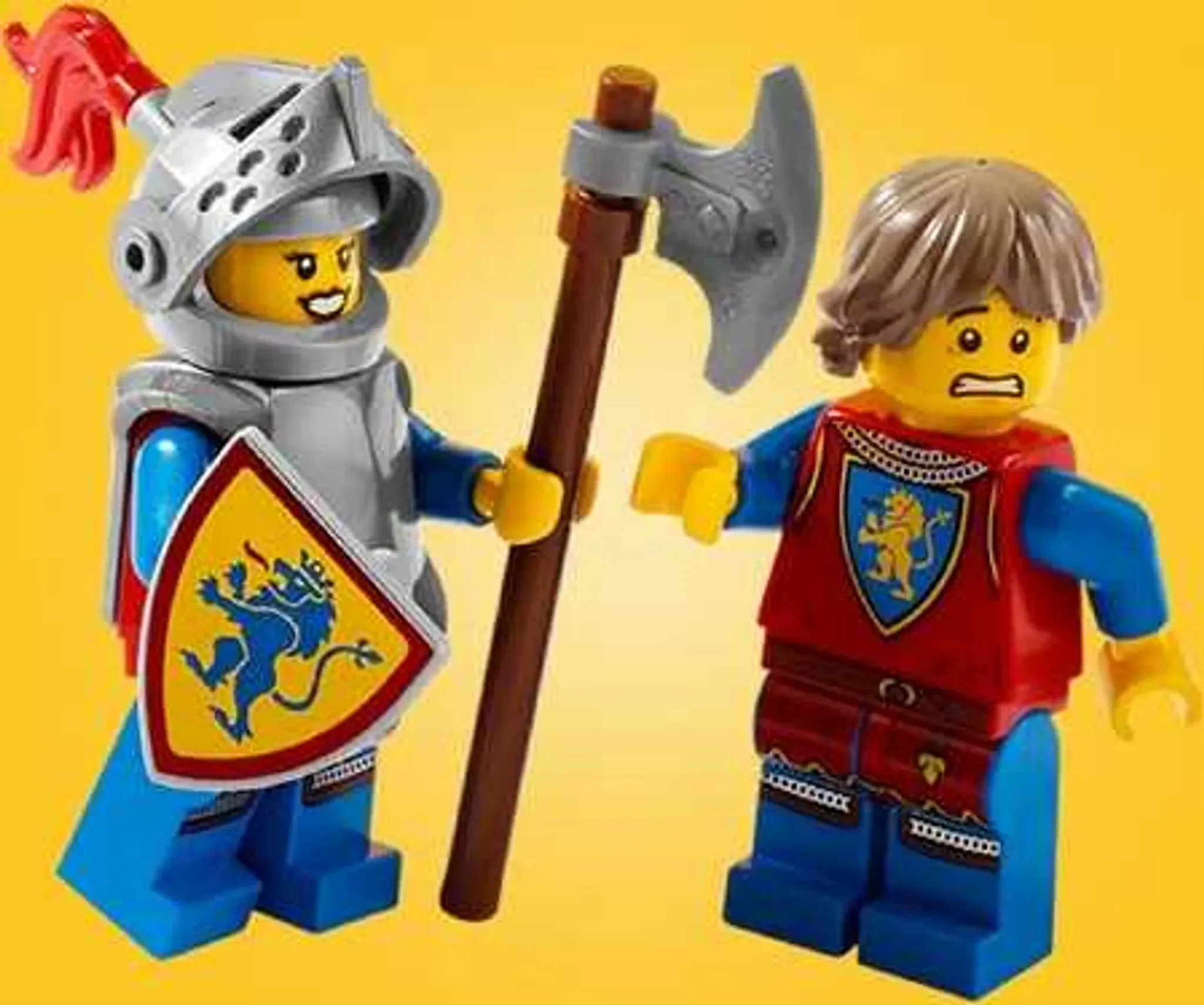 LEGO ICONS 10305 Löwenritterburg Bauset Mittelalter für Erwachsene