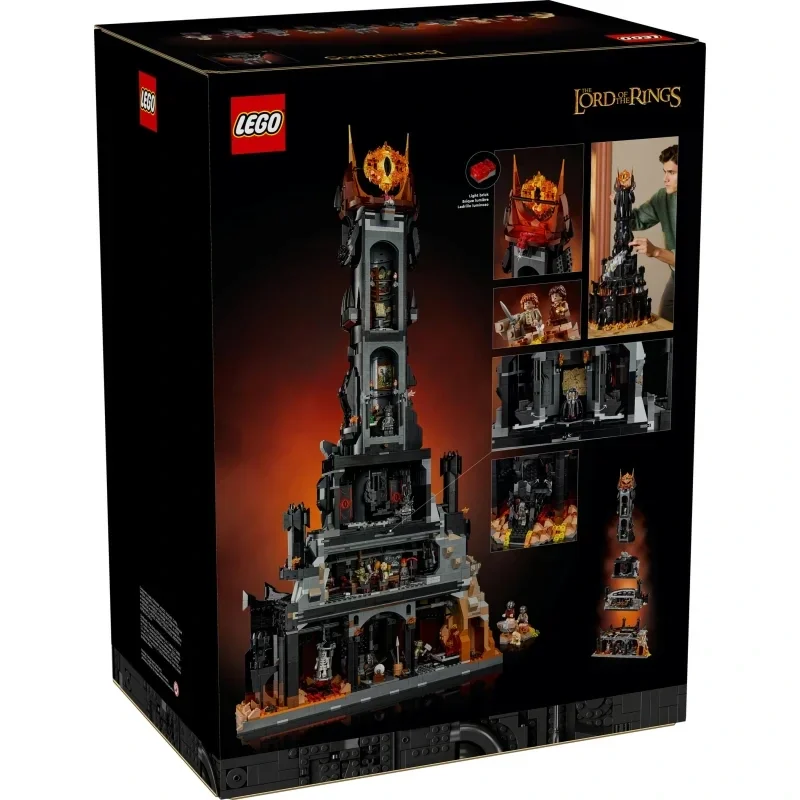 LEGO Icons 10333 Der Herr der Ringe Barad-dûr Bauset für Sammler