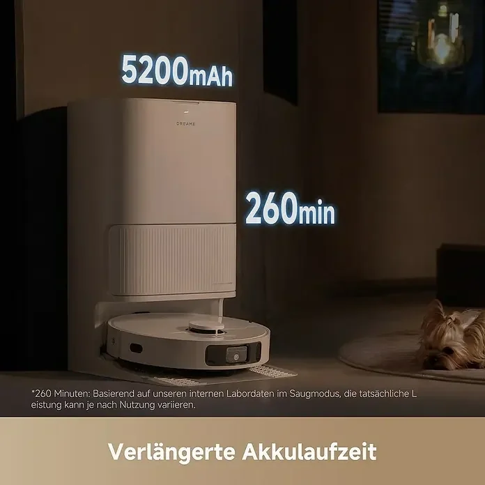 Dreame D20 Ultra Saugroboter mit Wischfunktion Weiß