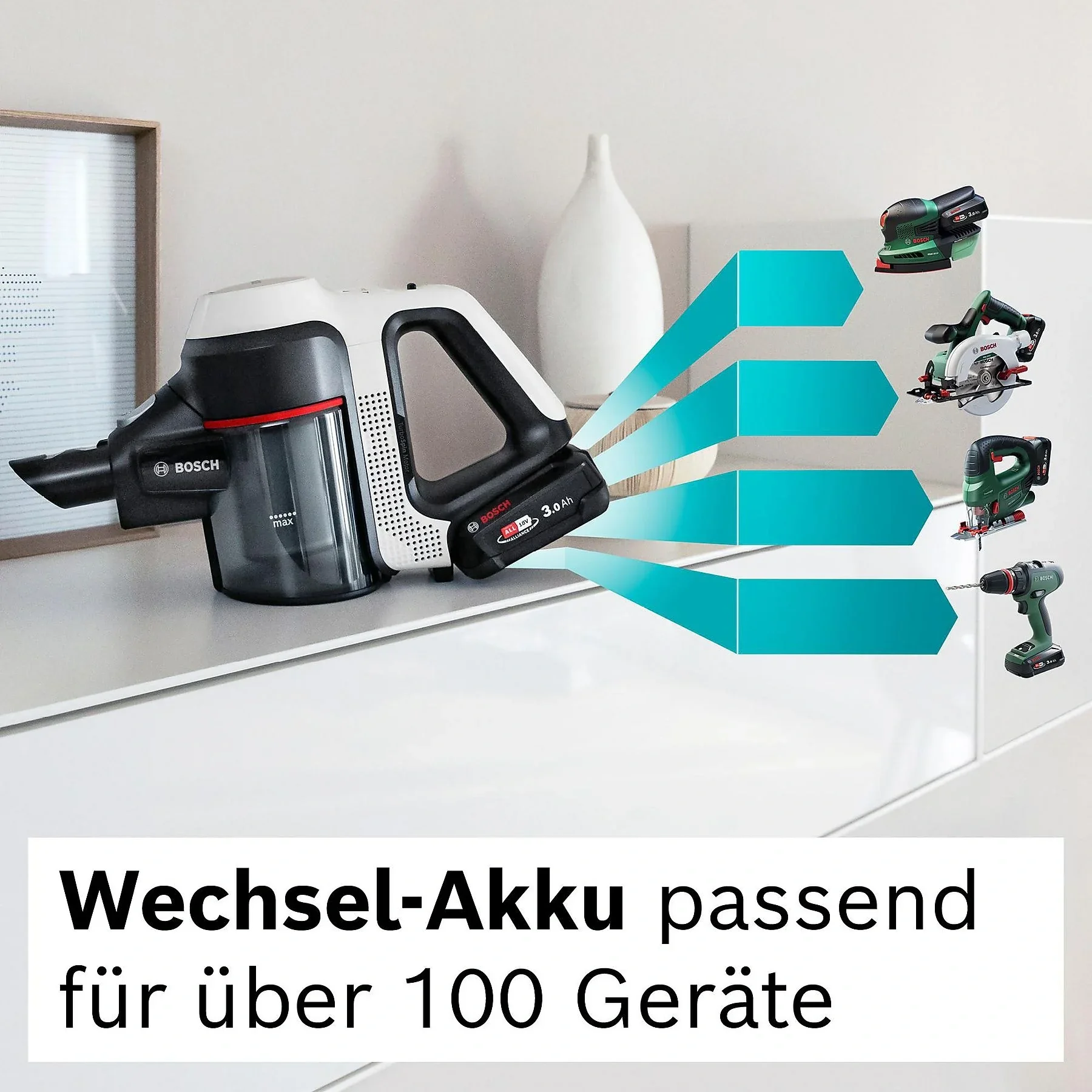 BOSCH BKS711MTB Unlimited 7 Stielsauger Akku Staubsauger kabellos
