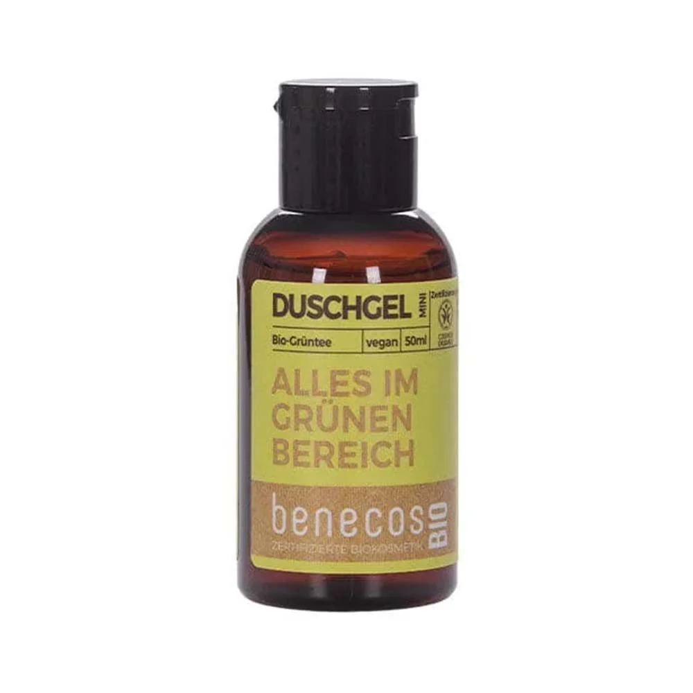 Duschgel „Grüntee“ – 50 ml, mild & erfrischend
