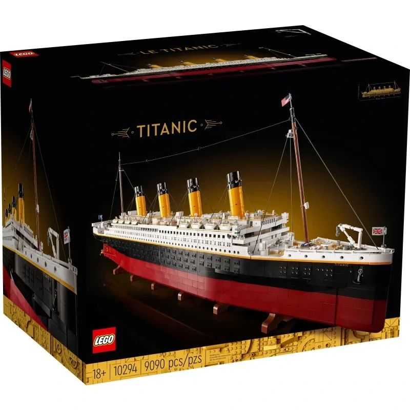 LEGO Creator Expert 10294 Titanic Bauset für Erwachsene Schiff Modell