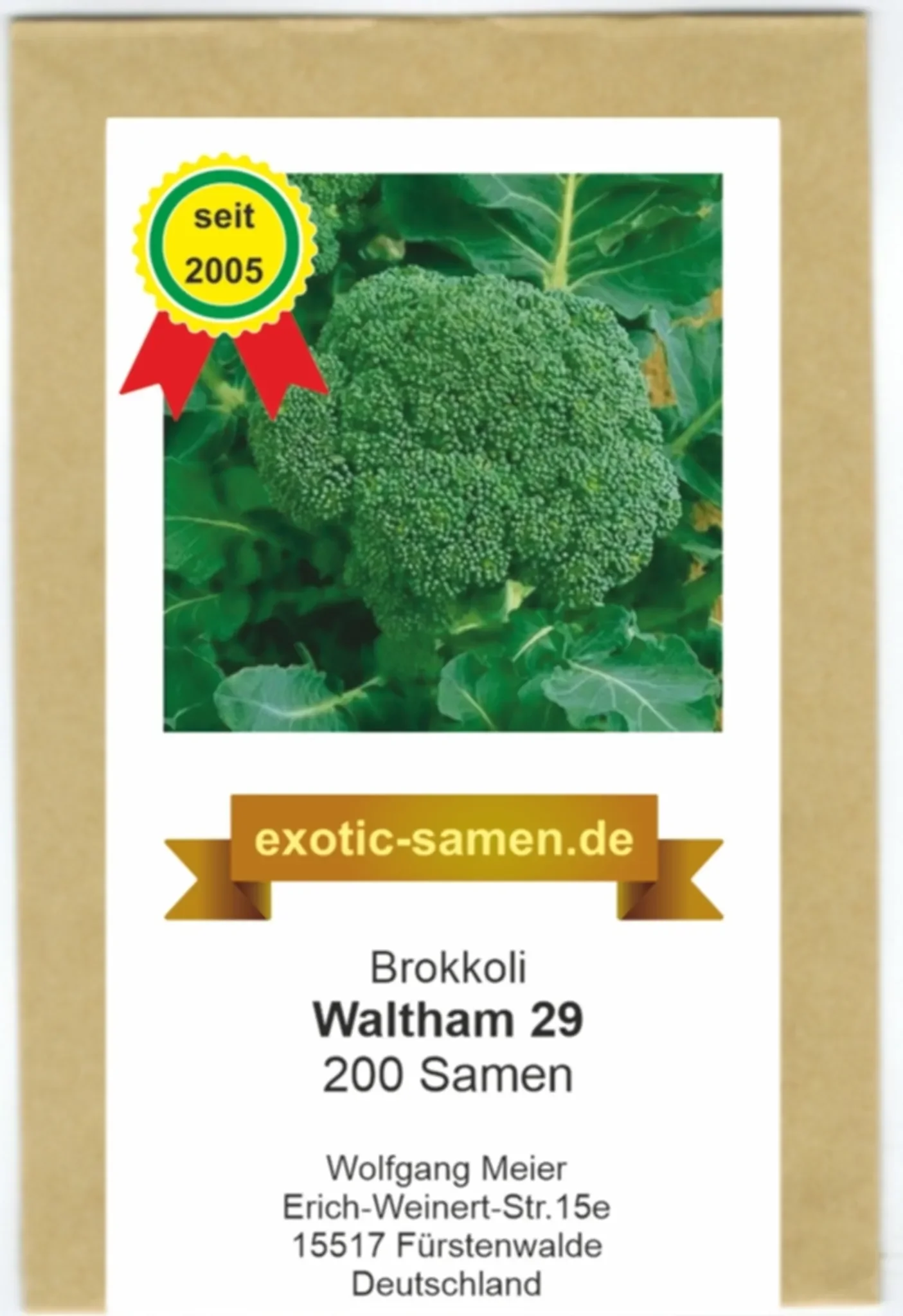 Brokkoli „Waltham 29“ – frosthart, ca. 200 Samen
