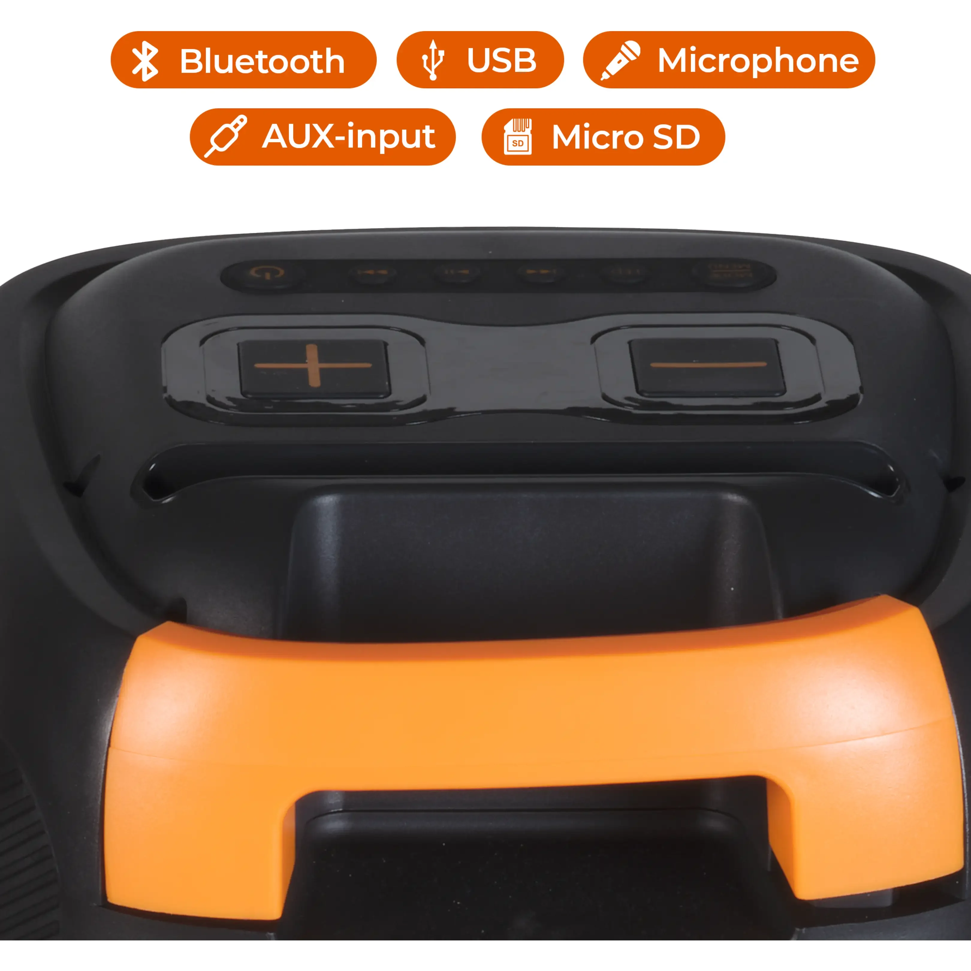 DENVER BPS-458 Partylautsprecher Schwarz Lautsprecherbox