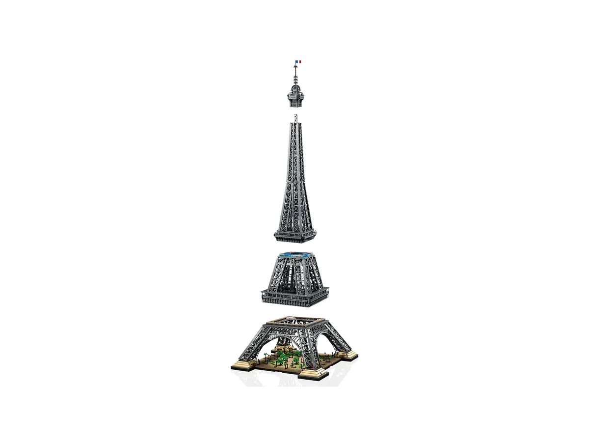 LEGO Eiffelturm 10307 Bauset für Erwachsene, 10001 Teile, 149 cm hoch