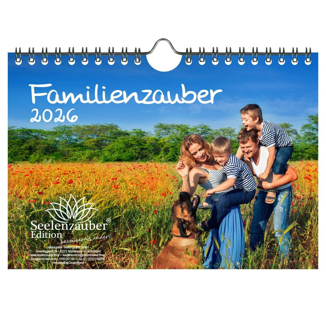 Seelenzauber Wandkalender „Familienzauber 2026“ – DIN A5
