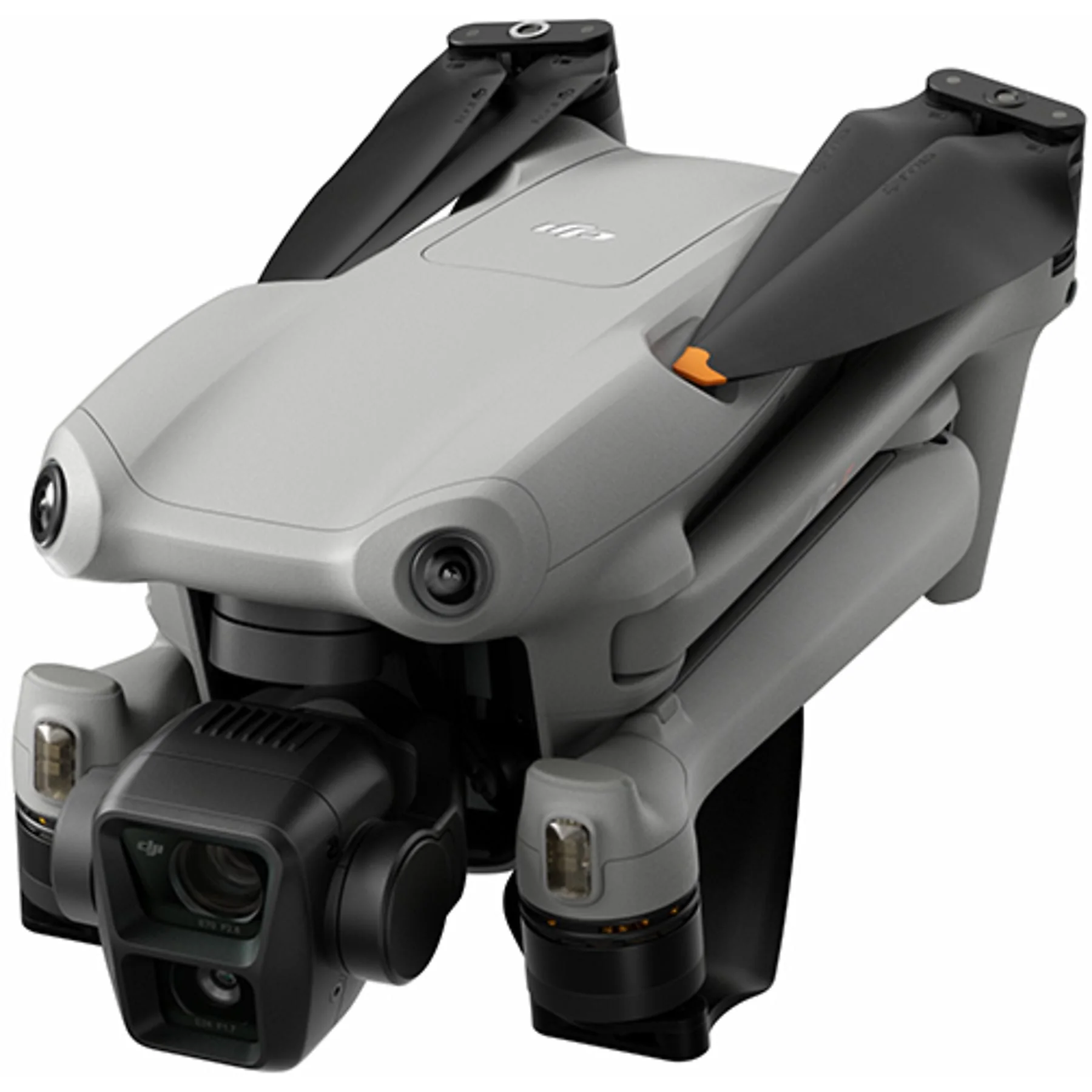 DJI Air 3 (DJI RC-N2) Drohne, Grau, 4K Kameradrohne mit GPS