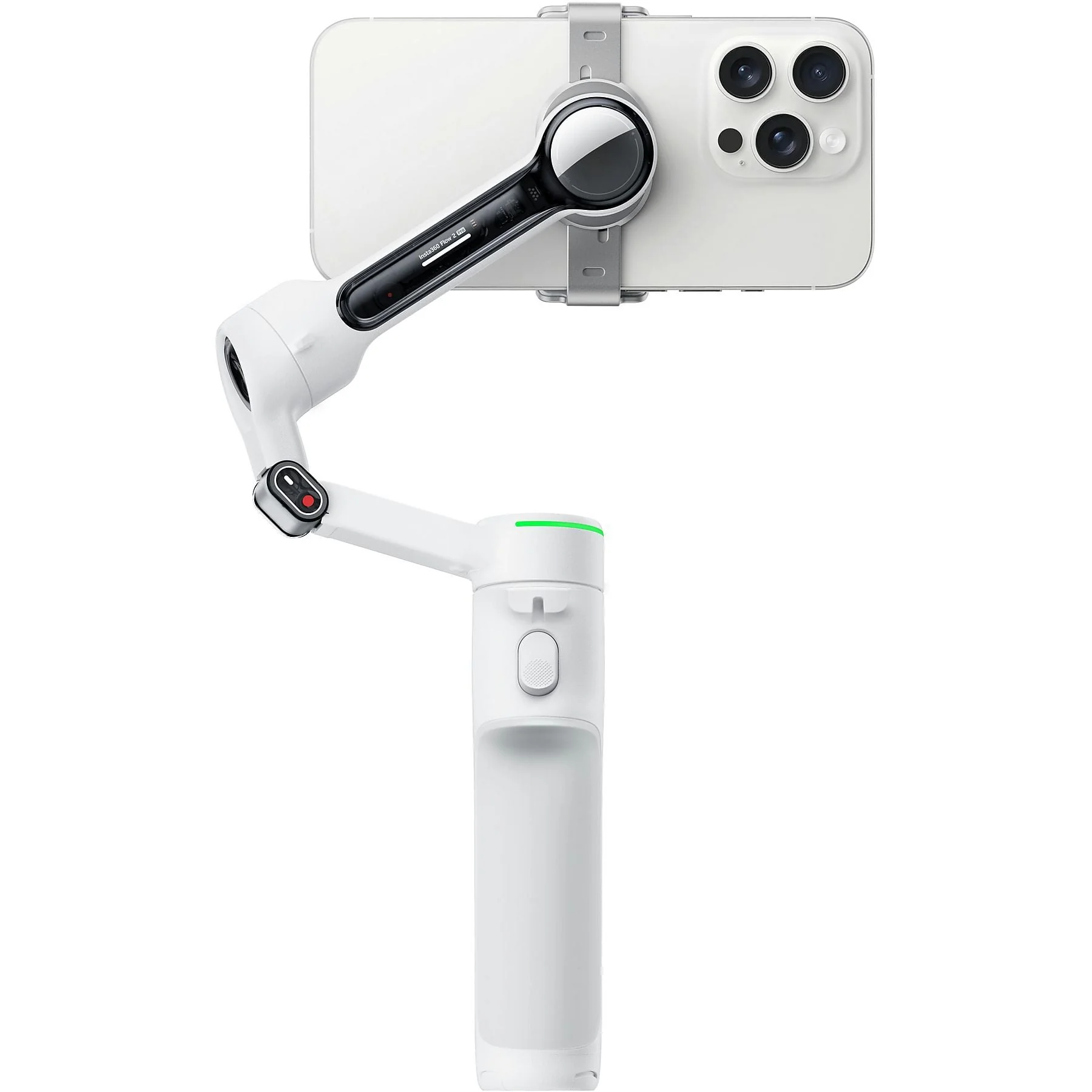 INSTA360 Flow 2 Pro Standard Bundle Gimbal Schneeweiß Smartphone