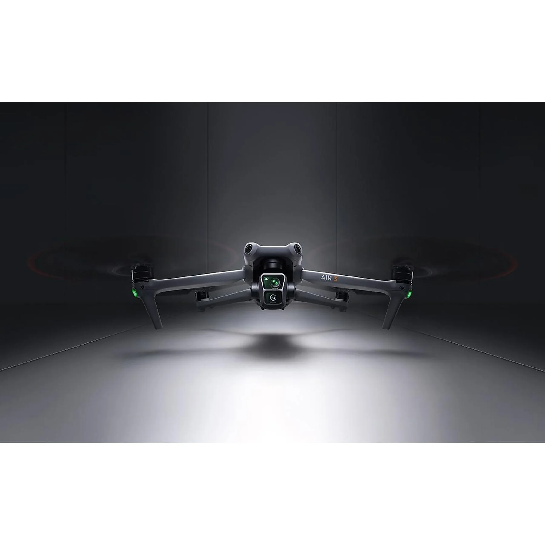 DJI Air 3 (DJI RC-N2) Drohne, Grau, 4K Kameradrohne mit GPS