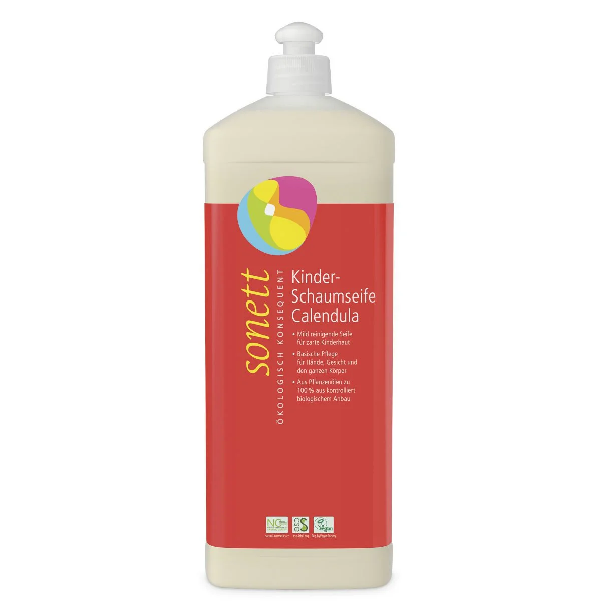 Kinder-Schaumseife Calendula – 1 Liter, mild & biologisch abbaubar