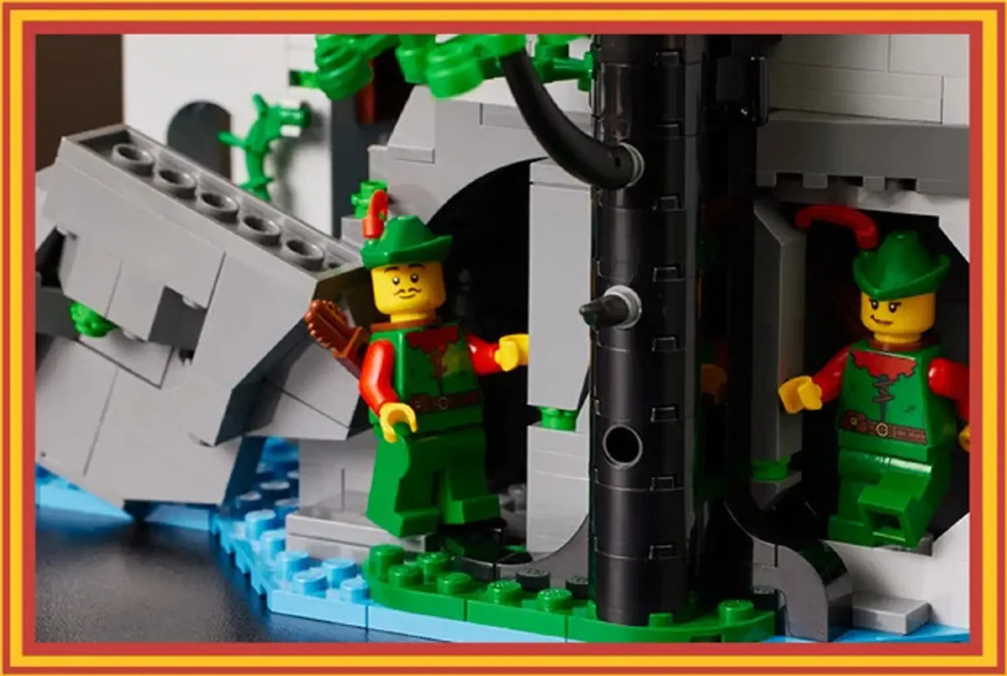 LEGO ICONS 10305 Löwenritterburg Bauset Mittelalter für Erwachsene