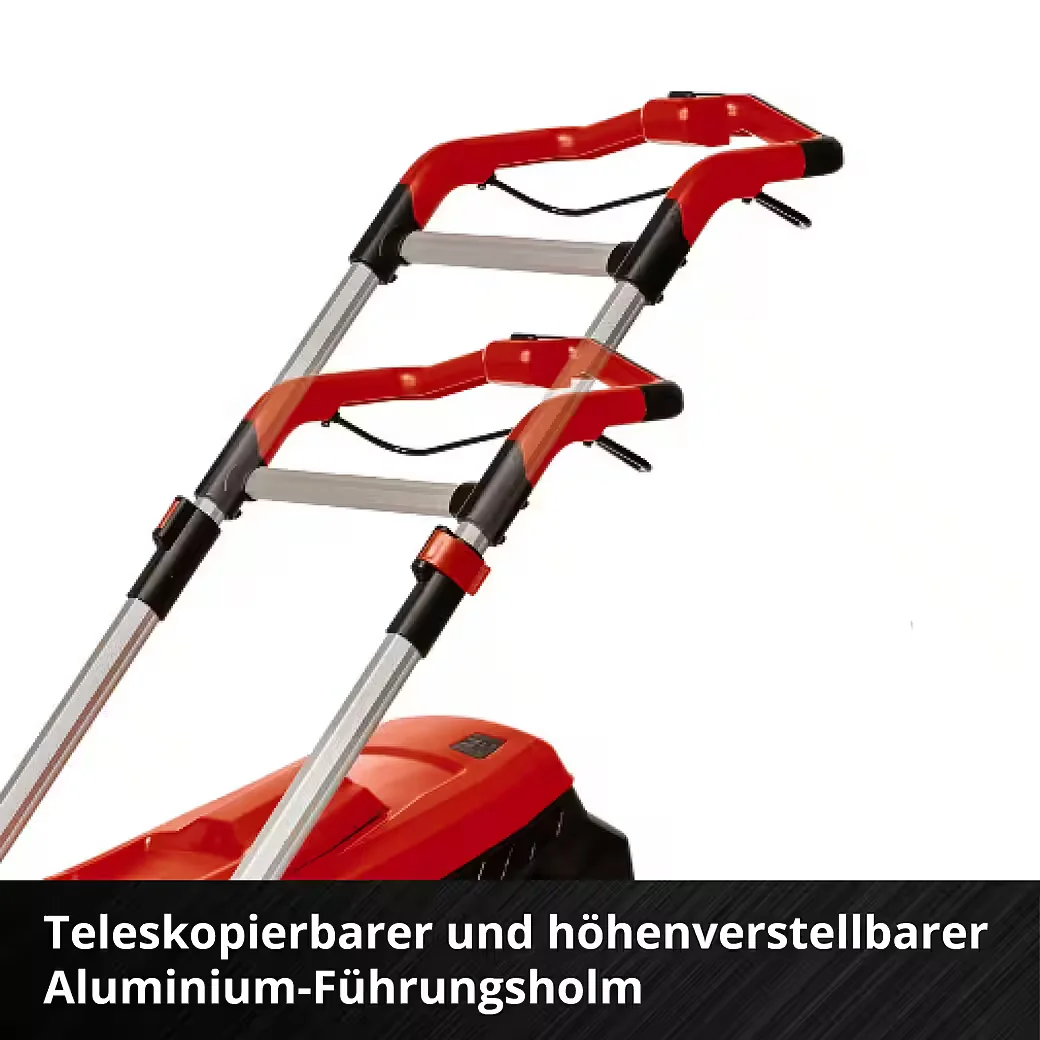 Akkurasenmäher RASARRO 36V 38 mit 2x4 Ah Akku und Ladegerät 38 cm