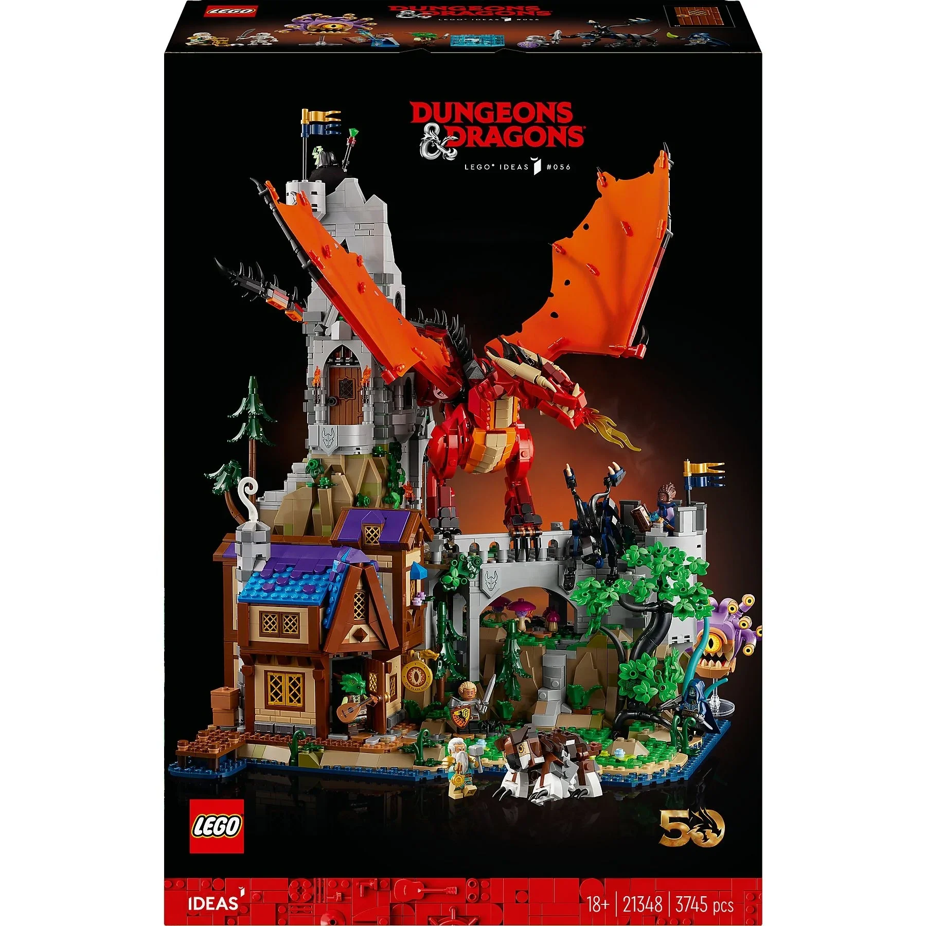 LEGO Dungeons & Dragons Bausatz 21348 Fantasy Set für Erwachsene