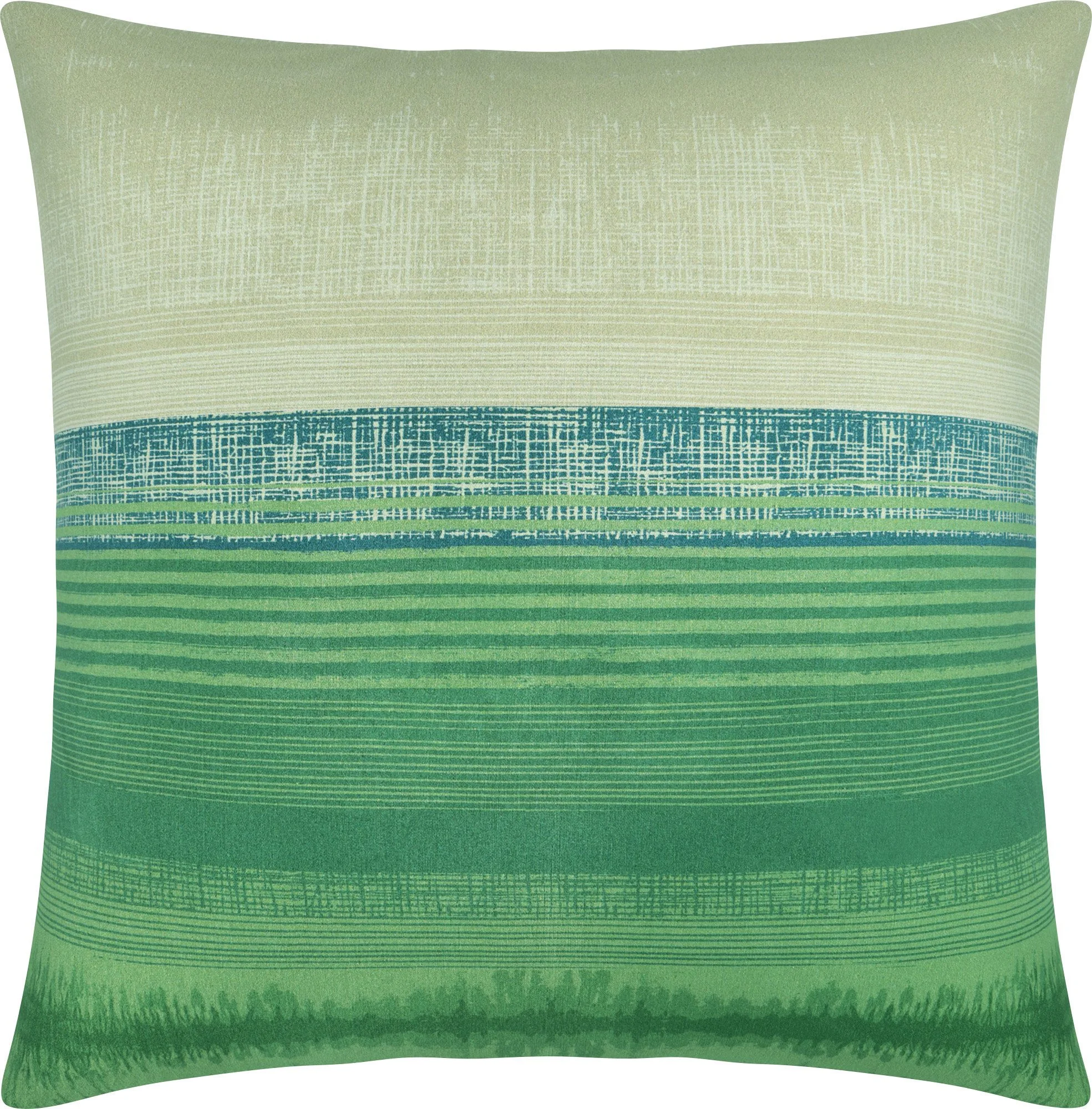 Wende-Kissenbezug im Streifendesign – Mako-Satin, elegant & atmungsaktiv