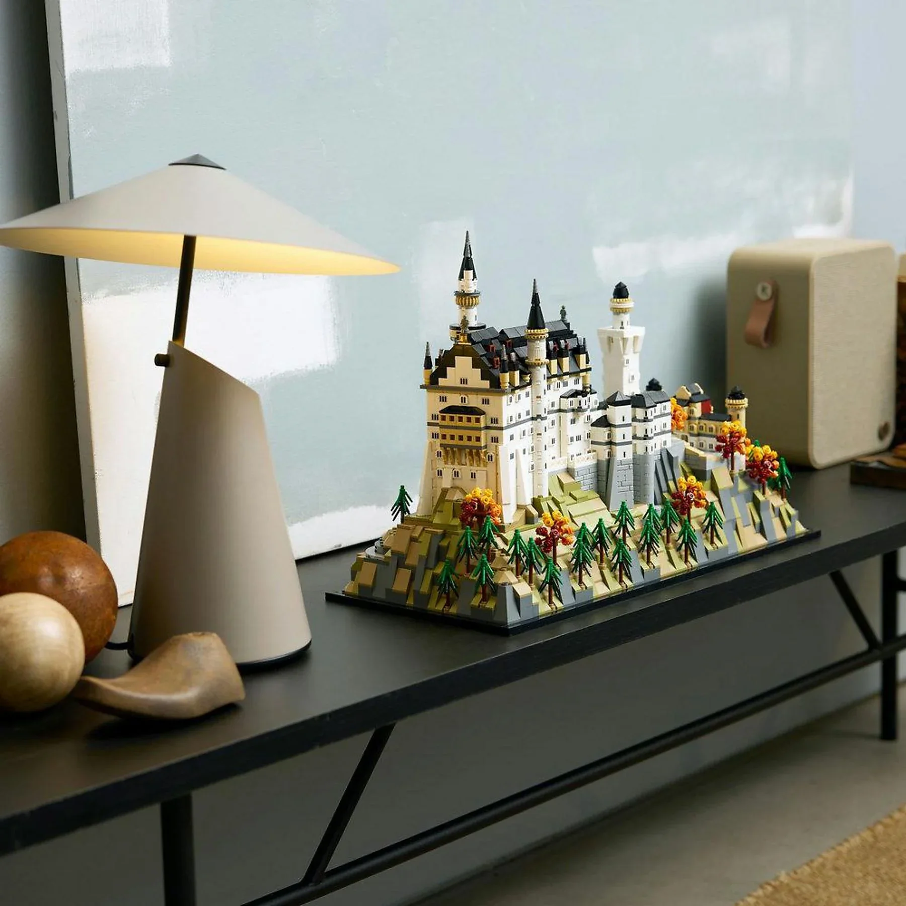 LEGO Architecture Schloss Neuschwanstein Bausatz 21063, mehrfarbig