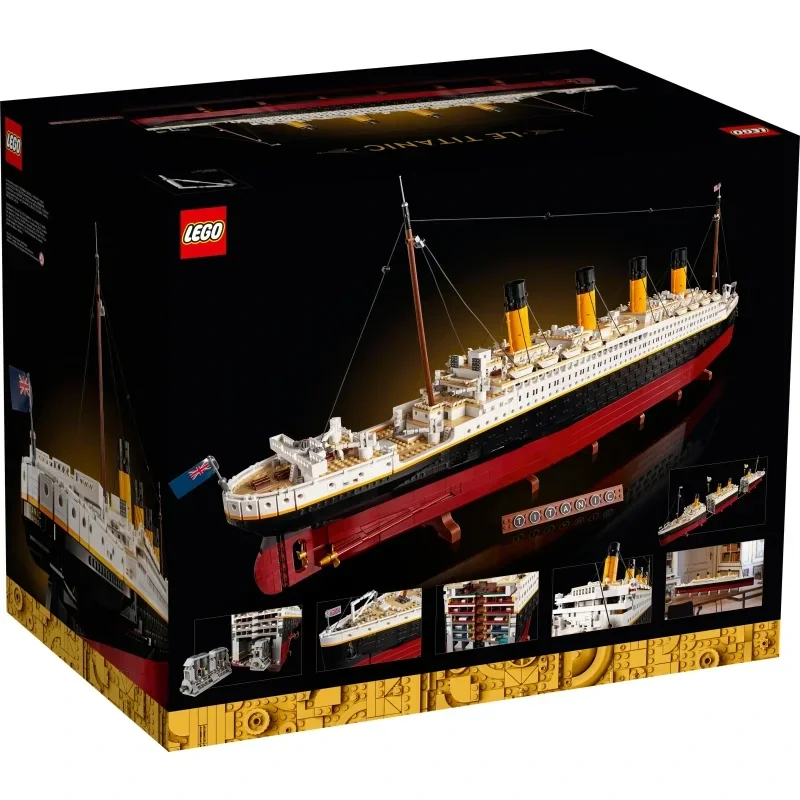 LEGO Creator Expert 10294 Titanic Bauset für Erwachsene Schiff Modell