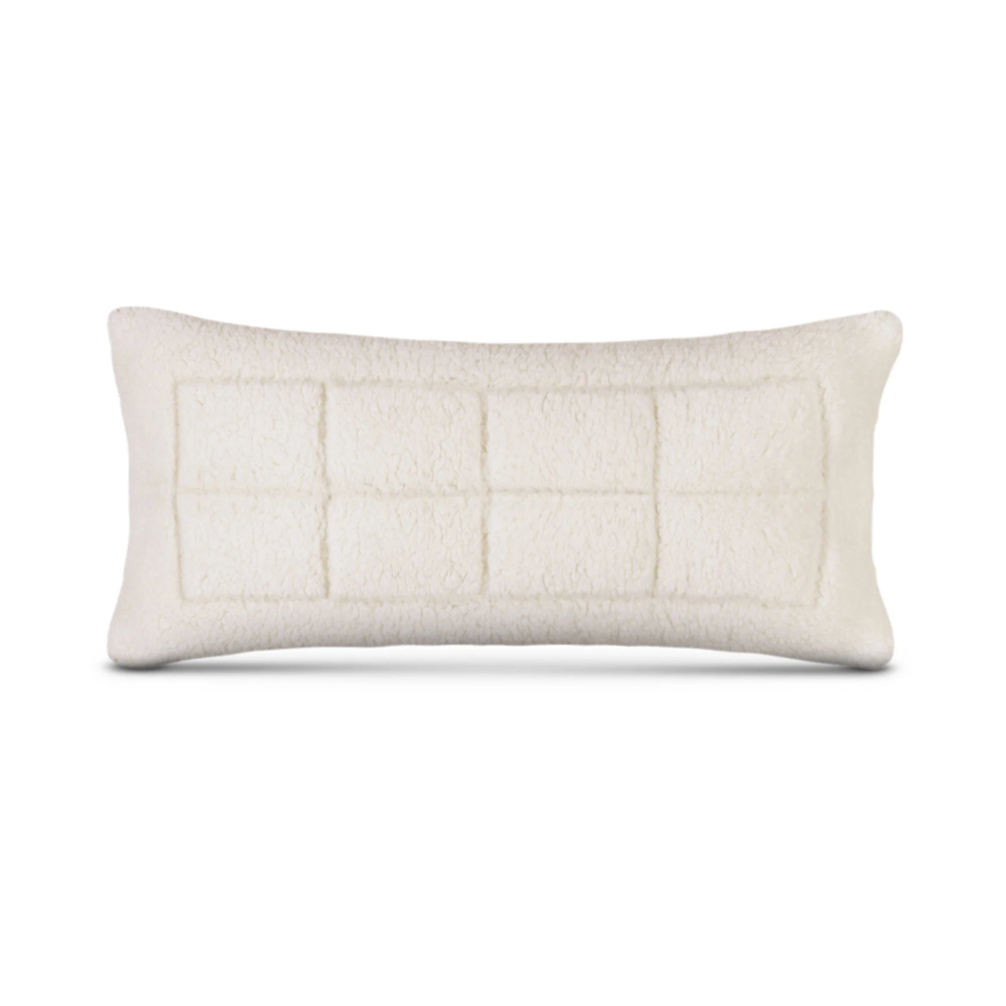 Wende-Kissenhülle – Sherpa-Fleece & Mikrofaser, kuschelig & funktional