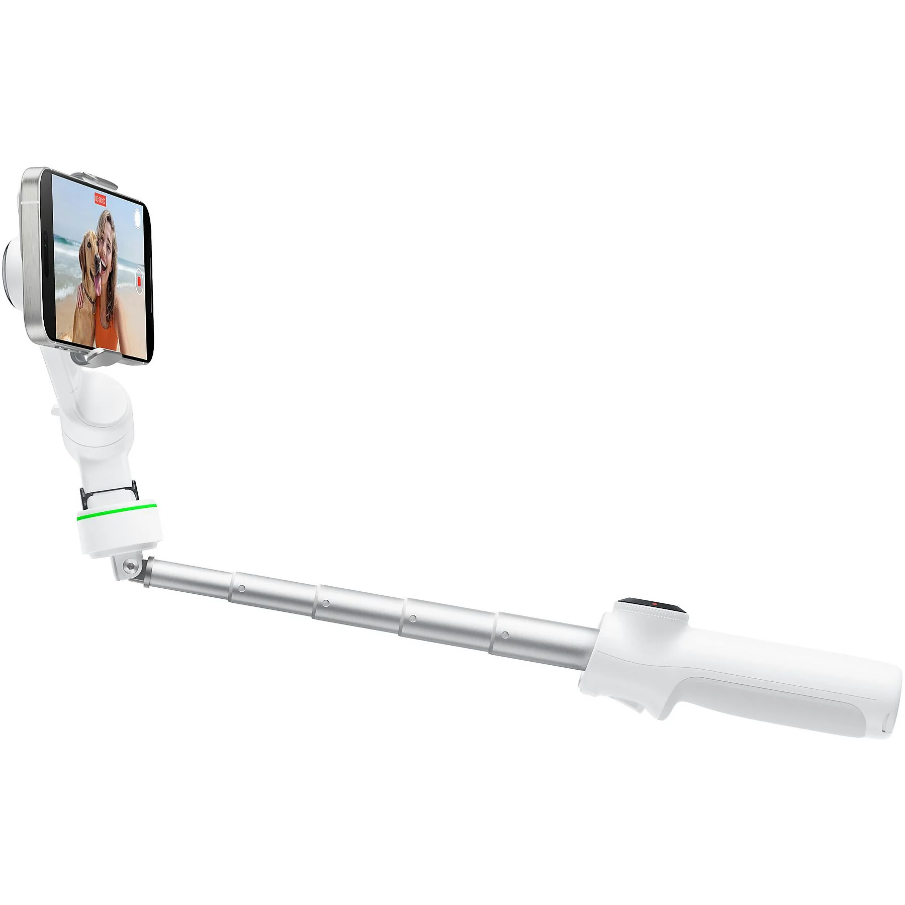 INSTA360 Flow 2 Pro Standard Bundle Gimbal Schneeweiß Smartphone