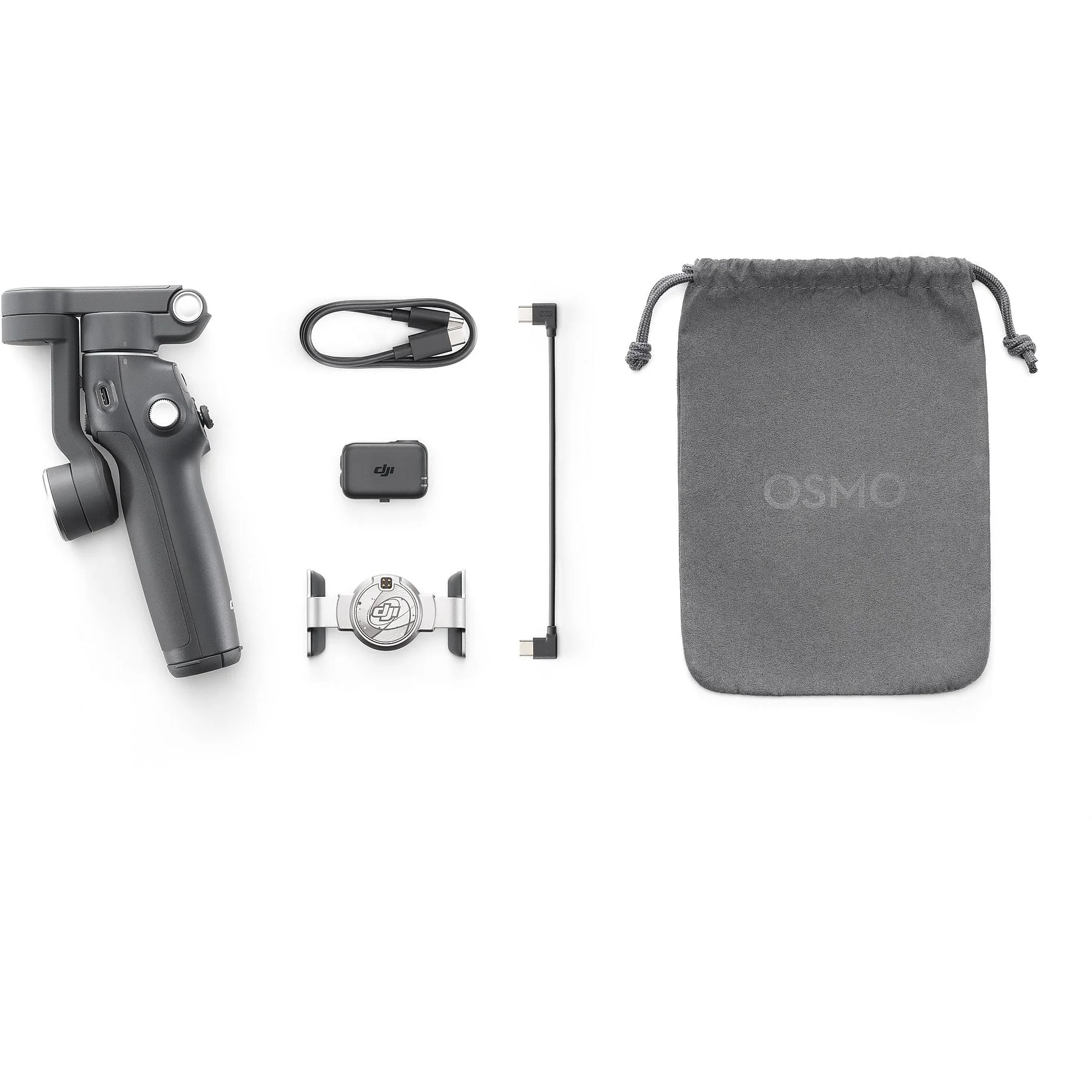 DJI Osmo Mobile 7P Intelligenter Smartphone Gimbal Grau 3 Achsen Vlog
