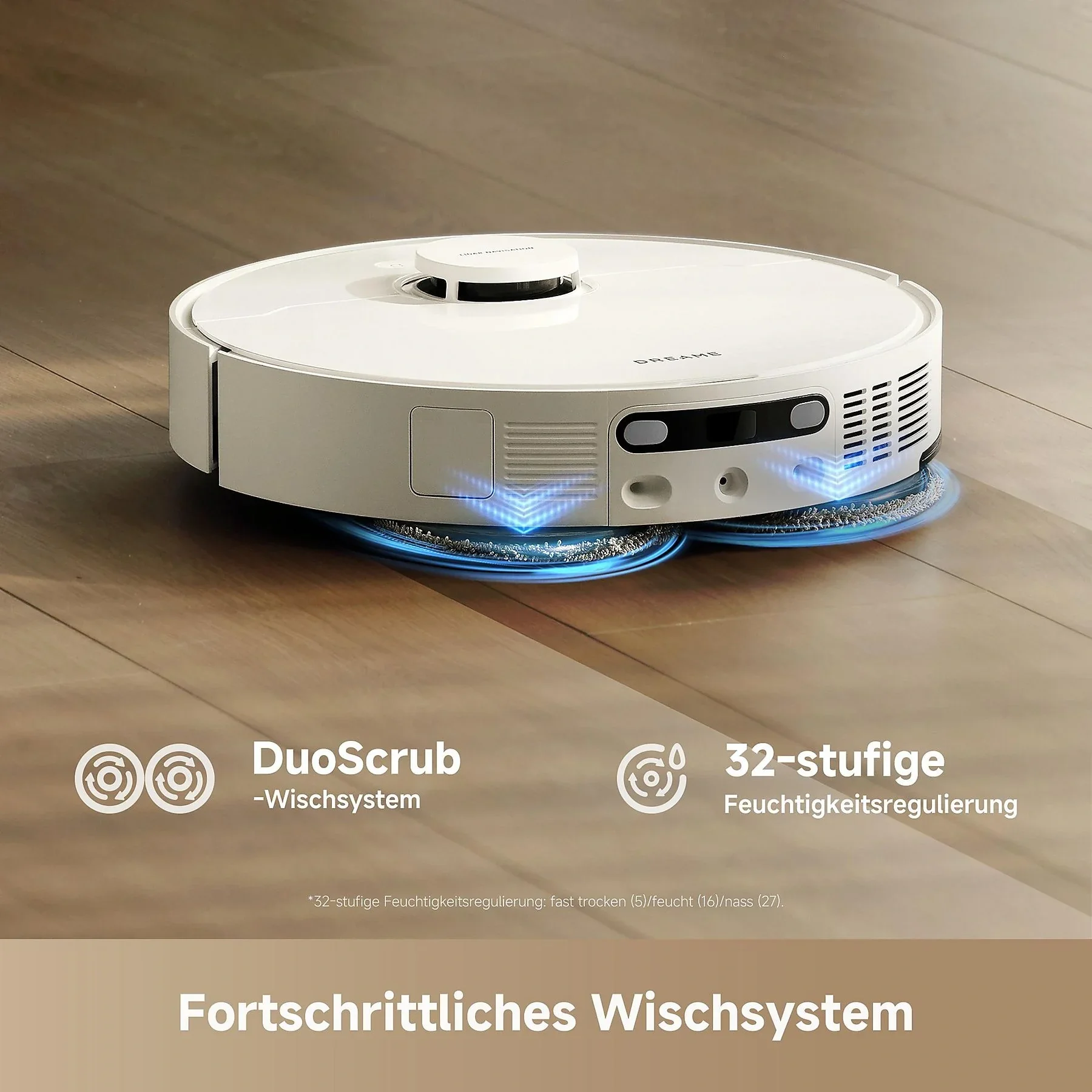 Dreame L10s Ultra Gen 3 Staubsauger und Wischroboter Weiß