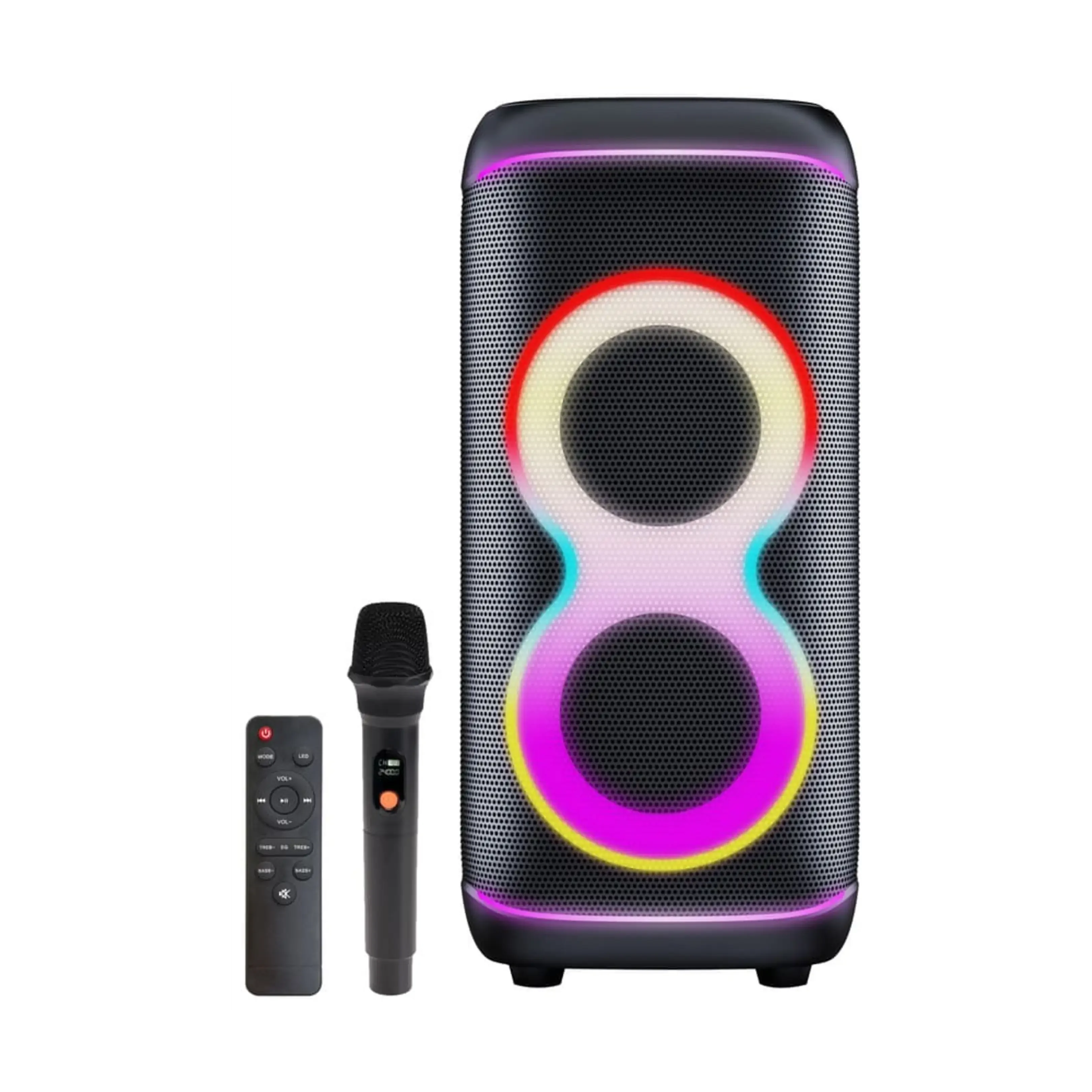 DENVER BPS-370 Partylautsprecher Schwarz Partybox