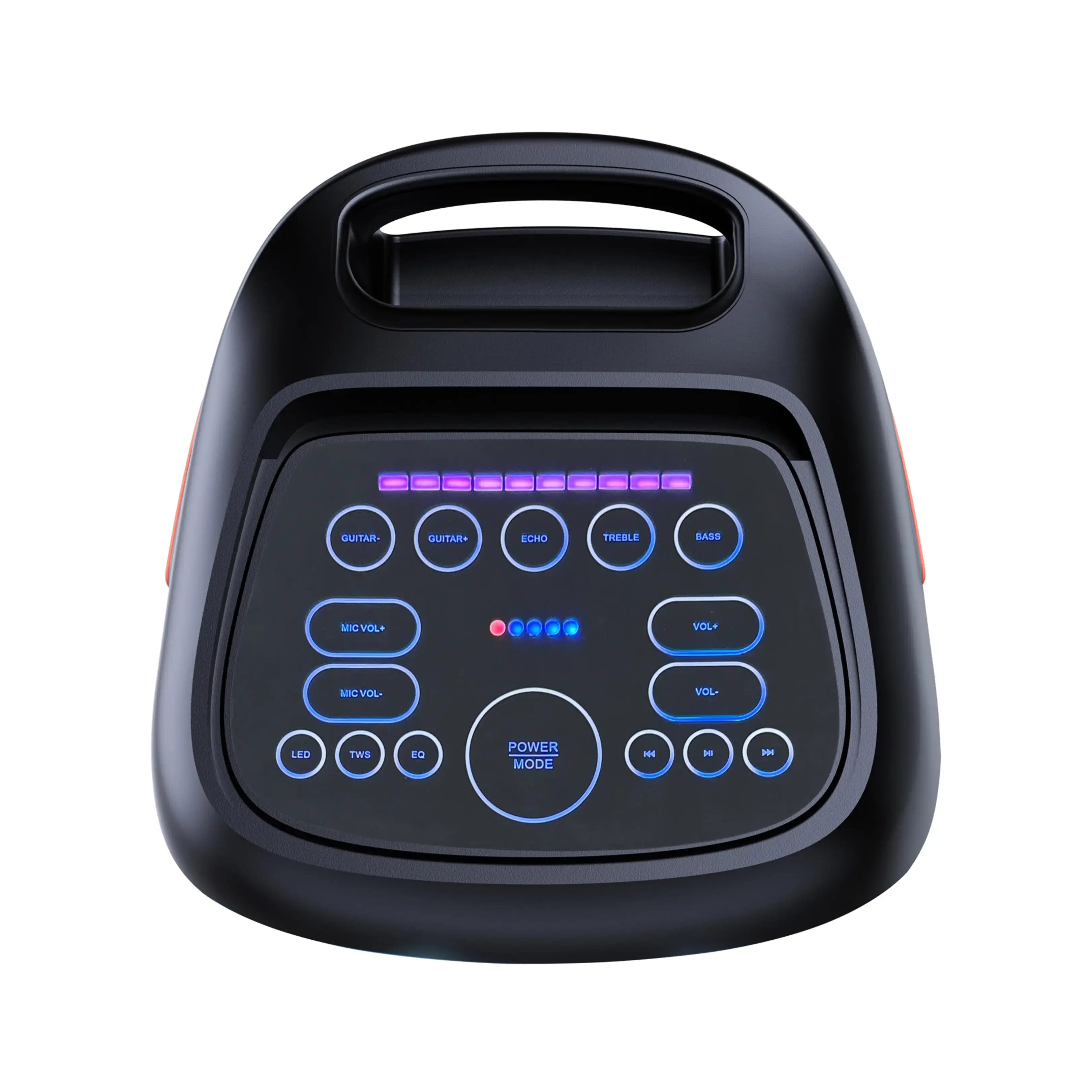 DENVER BPS-370 Partylautsprecher Schwarz Partybox