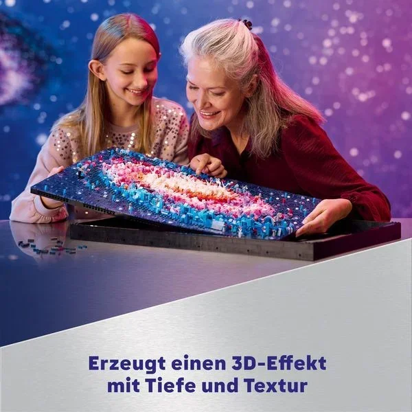 LEGO Art Die Milchstraßen-Galaxie Wandkunst Kreativ-Bauset 31212