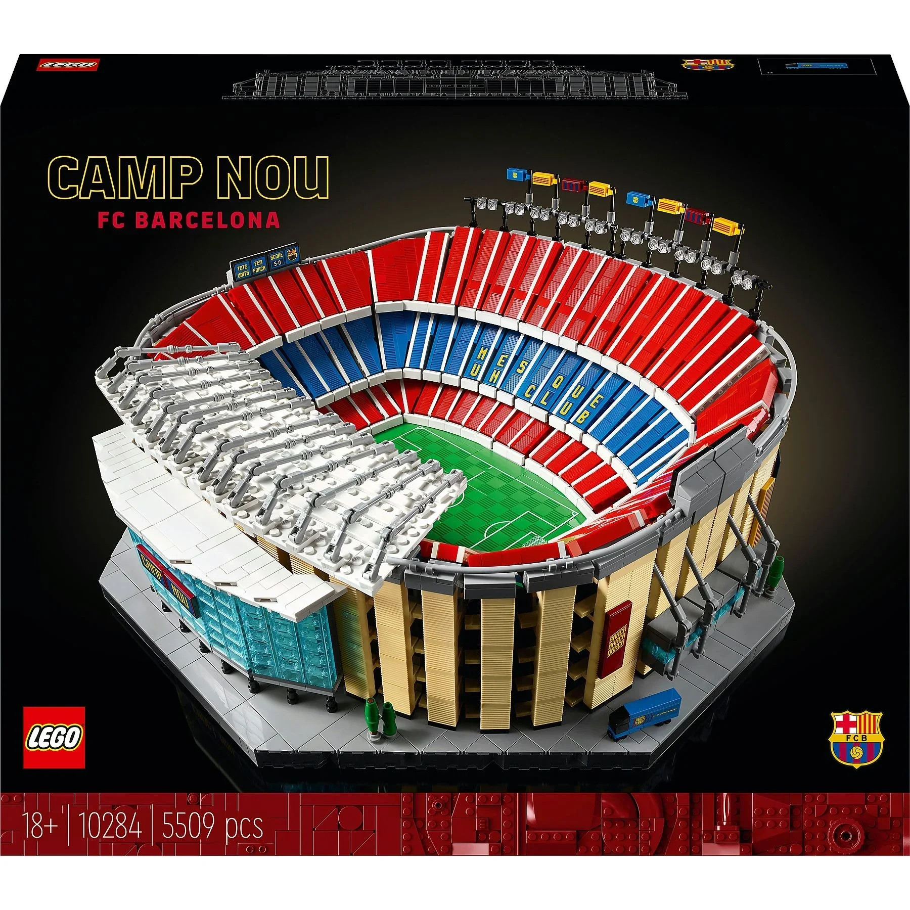 LEGO Camp Nou - FC Barcelona Bausatz 10284 Stadion Set