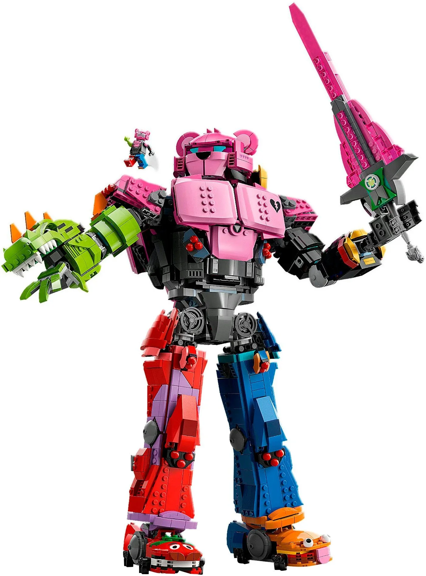 LEGO Fortnite Mecha-Anführer 77078 Bauset Sammlermodell 2503 Teile