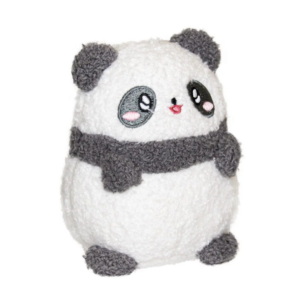 Plüschfigur „Panda“ – schwarz/weiß