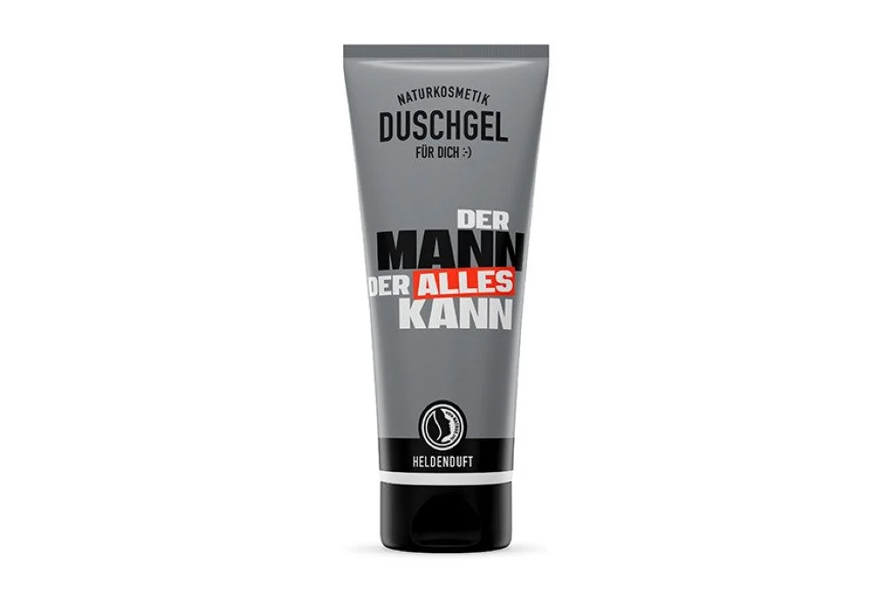 Duschgel „Heldenduft“ – 200 ml, Naturkosmetik für Männer