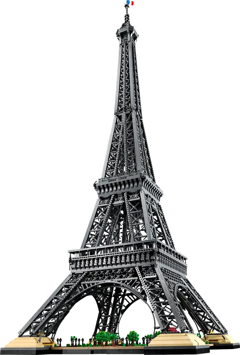 LEGO Eiffelturm 10307 Bauset für Erwachsene, 10001 Teile, 149 cm hoch