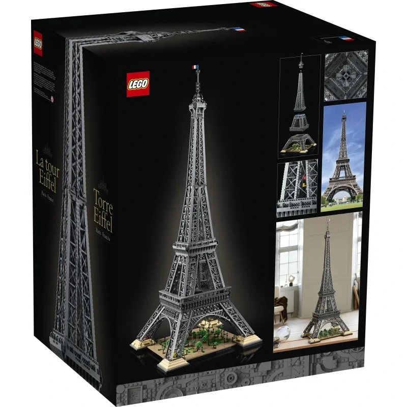 LEGO Eiffelturm 10307 Bauset für Erwachsene, 10001 Teile, 149 cm hoch