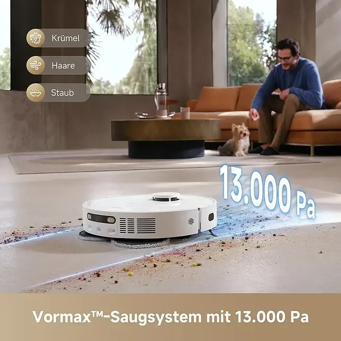 Dreame D20 Ultra Saugroboter mit Wischfunktion Weiß