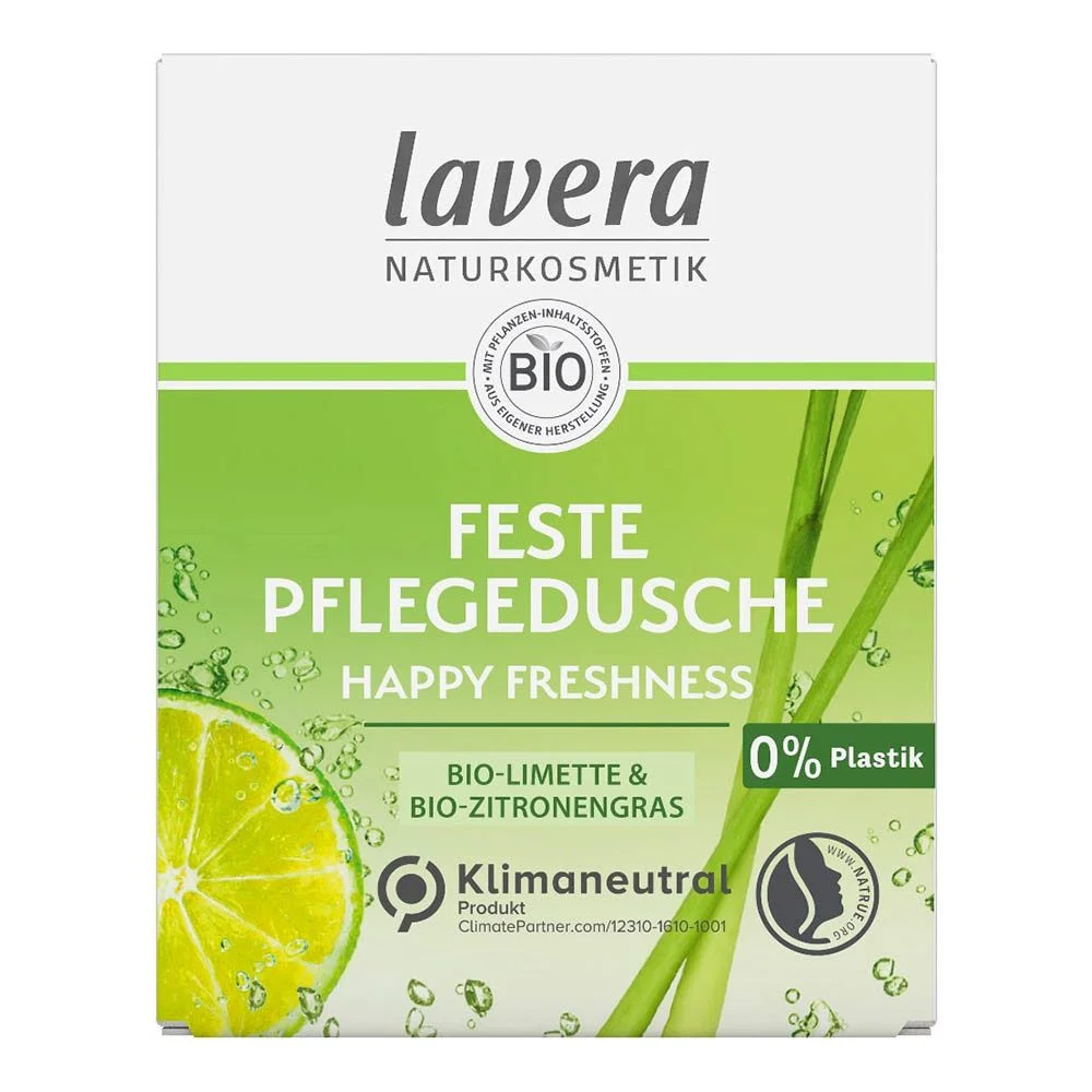 Feste Duschseife „Happy Freshness“ – 50 g, natürlich & erfrischend