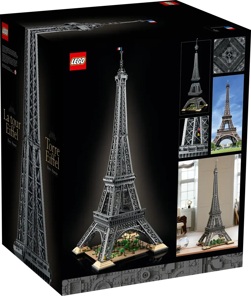 LEGO Eiffelturm 10307 Bauset für Erwachsene, 10001 Teile, 149 cm hoch